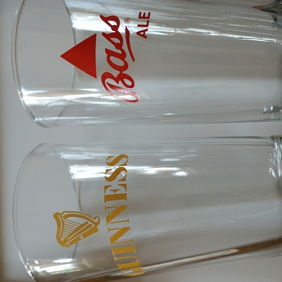DW Guinness & Bass Ale Traditional Barware Pints - Picture 2 of 2